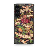 Thumbnail for Θήκη Samsung Galaxy S23 Plus Ninja Turtles από τη Smartfits με σχέδιο στο πίσω μέρος και μαύρο περίβλημα | Samsung Galaxy S23 Plus Ninja Turtles Case with Colorful Back and Black Bezels