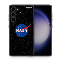 Thumbnail for Θήκη Samsung Galaxy S23 Plus PopArt NASA από τη Smartfits με σχέδιο στο πίσω μέρος και μαύρο περίβλημα | Samsung Galaxy S23 Plus PopArt NASA Case with Colorful Back and Black Bezels