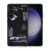 Thumbnail for Θήκη Samsung Galaxy S23 Plus Tokyo Drift από τη Smartfits με σχέδιο στο πίσω μέρος και μαύρο περίβλημα | Samsung Galaxy S23 Plus Tokyo Drift Case with Colorful Back and Black Bezels