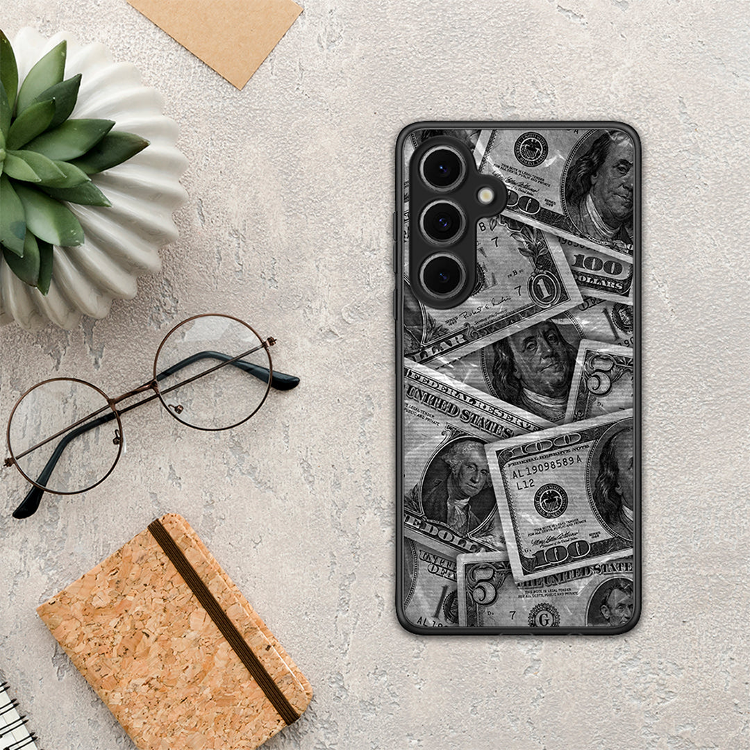 Money Dollars - Samsung Galaxy S24 FE θήκη