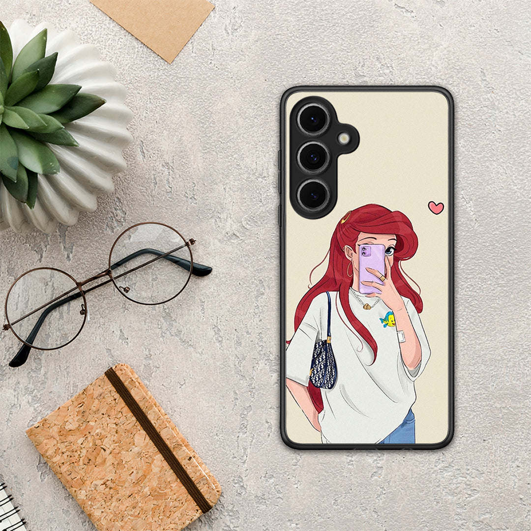 Walking Mermaid - Samsung Galaxy S24 FE θήκη