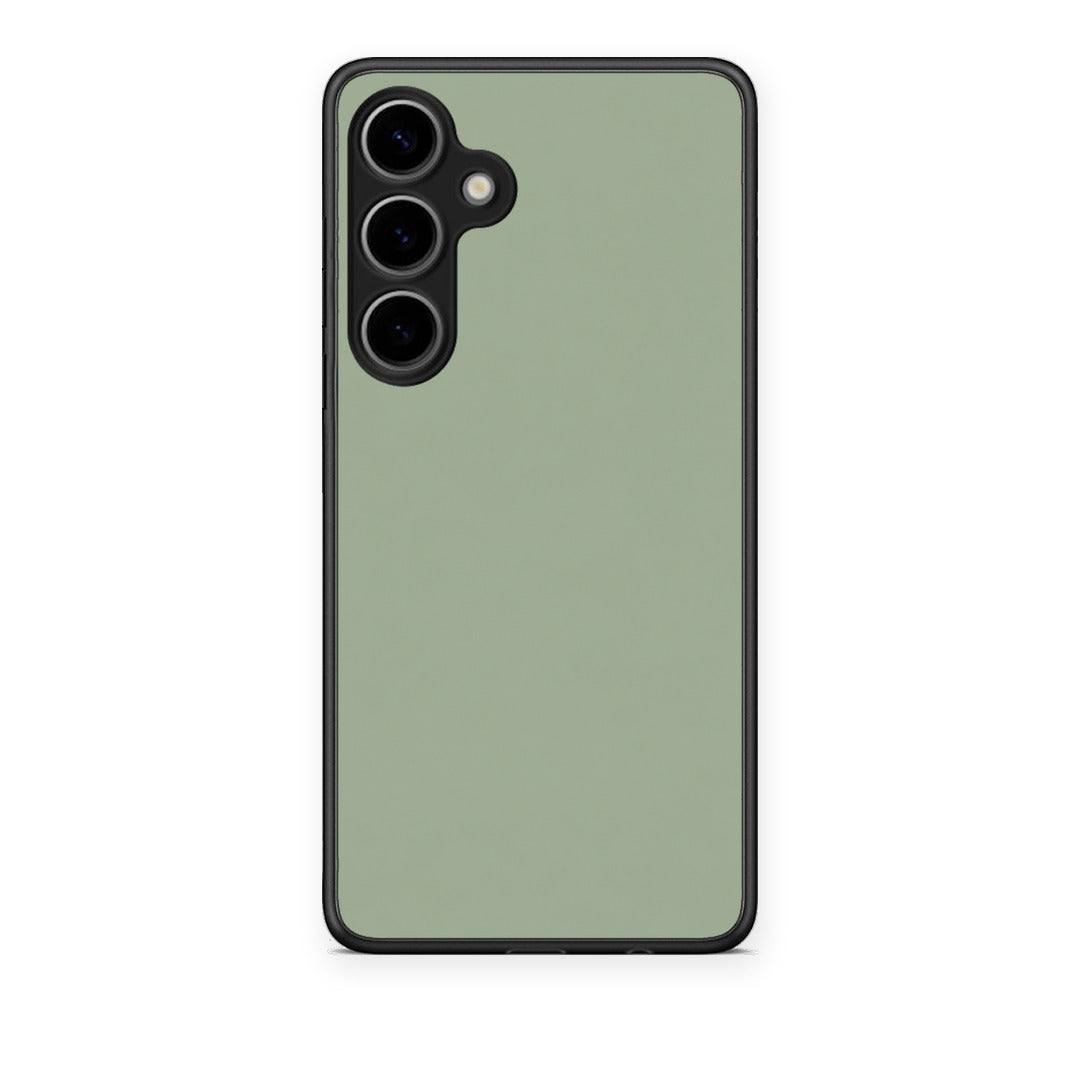 Θήκη Samsung Galaxy S24 Plus Sage Green από τη Smartfits με σχέδιο στο πίσω μέρος και μαύρο περίβλημα | Samsung Galaxy S24 Plus Sage Green case with colorful back and black bezels