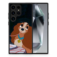 Thumbnail for Θήκη Samsung Galaxy S24 Ultra Lady And Tramp 2 από τη Smartfits με σχέδιο στο πίσω μέρος και μαύρο περίβλημα | Samsung Galaxy S24 Ultra Lady And Tramp 2 Case with Colorful Back and Black Bezels