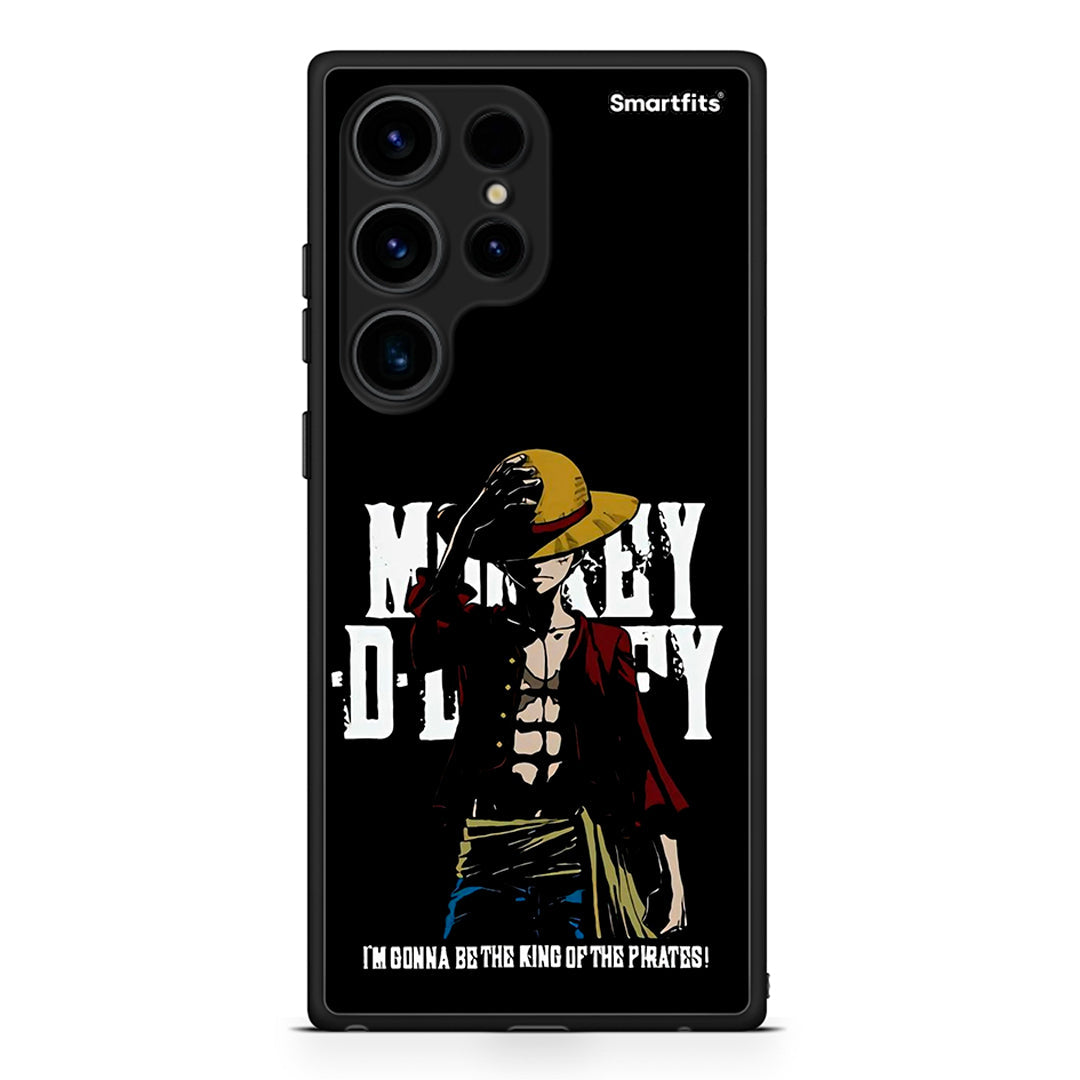 Θήκη Samsung Galaxy S24 Ultra Pirate King από τη Smartfits με σχέδιο στο πίσω μέρος και μαύρο περίβλημα | Samsung Galaxy S24 Ultra Pirate King Case with Colorful Back and Black Bezels