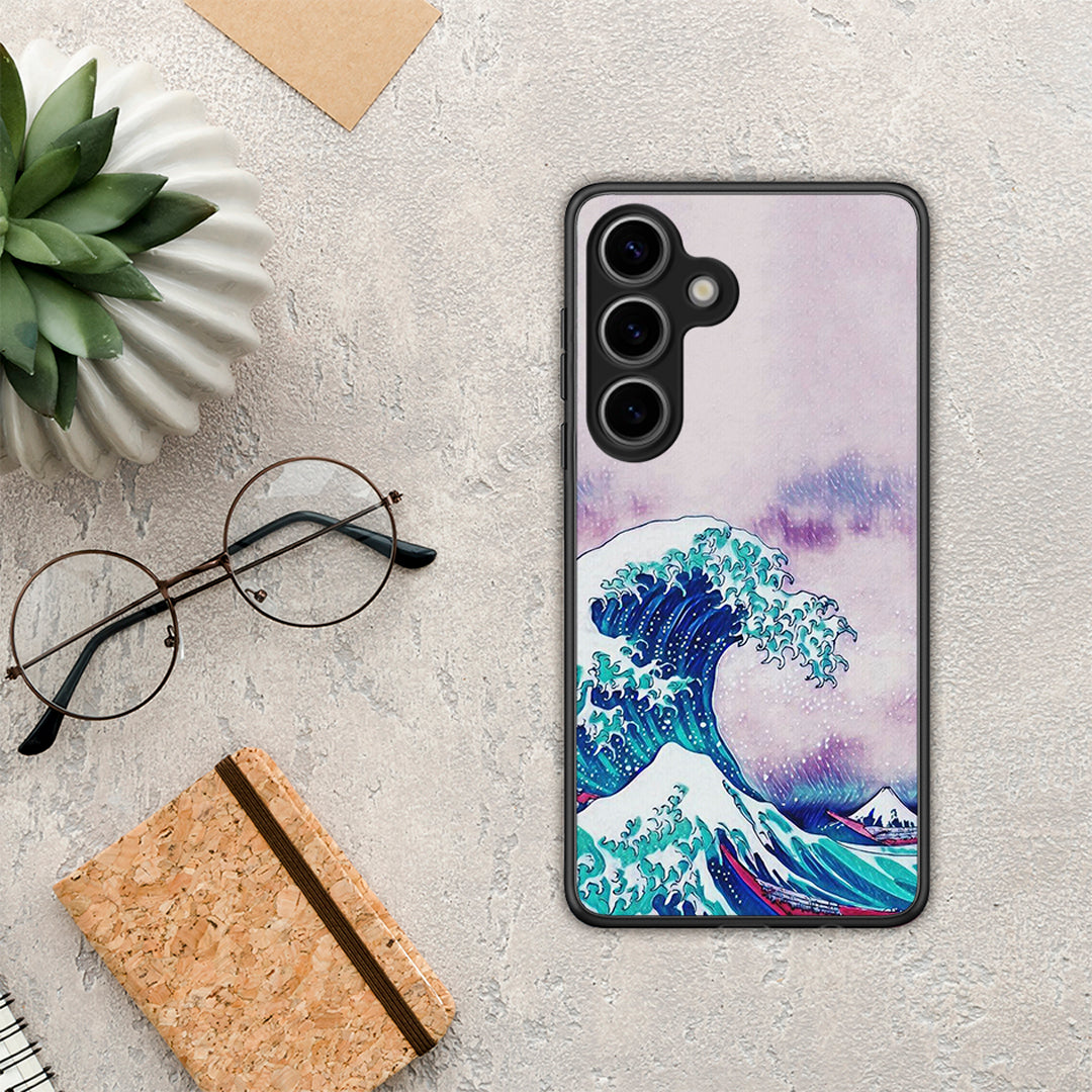 Blue Waves - Samsung Galaxy S25 θήκη