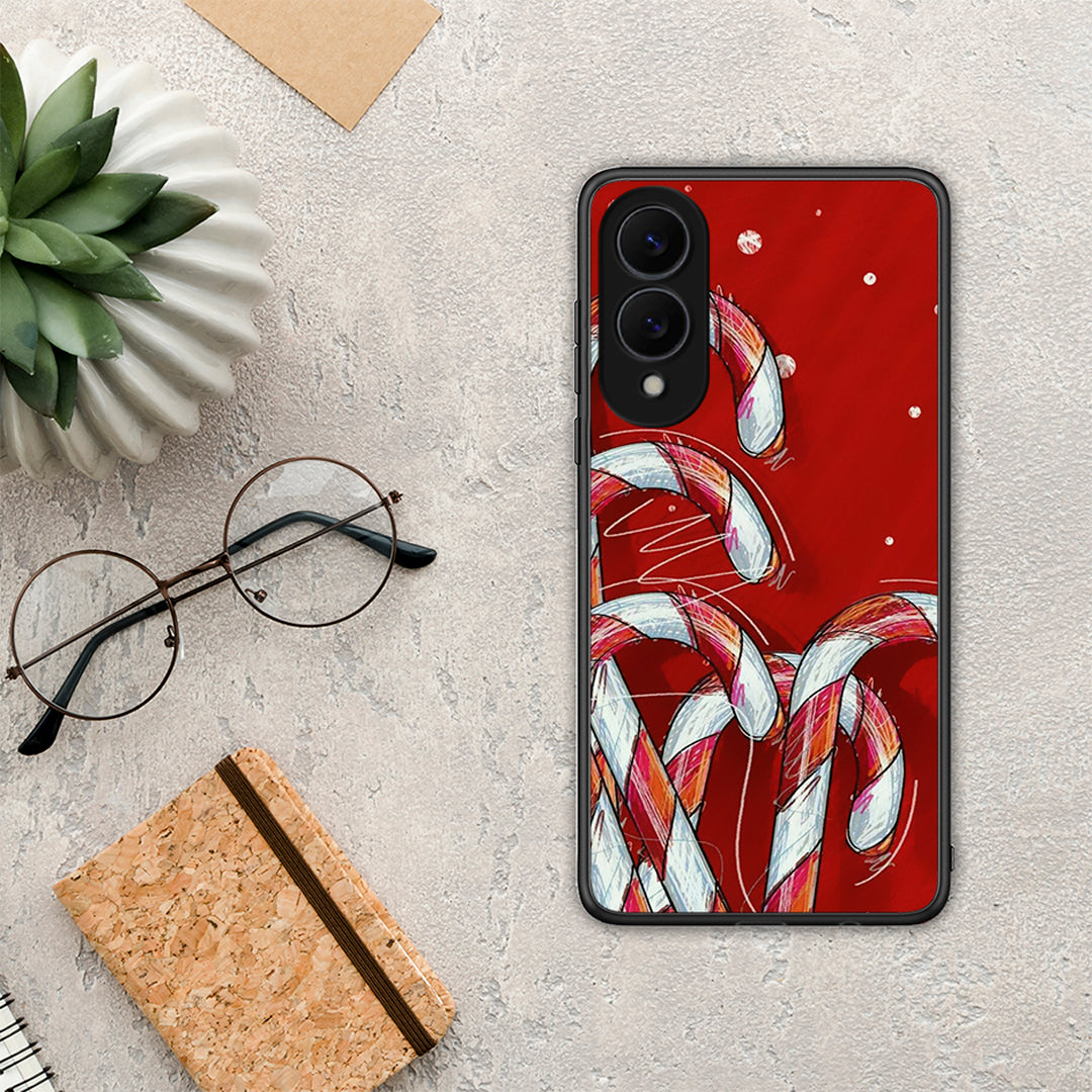 Candy Cane - Samsung Galaxy S25 Edge 5G θήκη