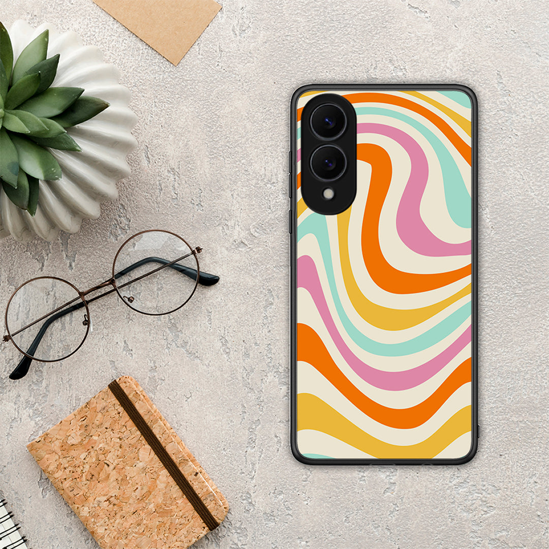 Colourful Waves - Samsung Galaxy S25 Edge 5G θήκη