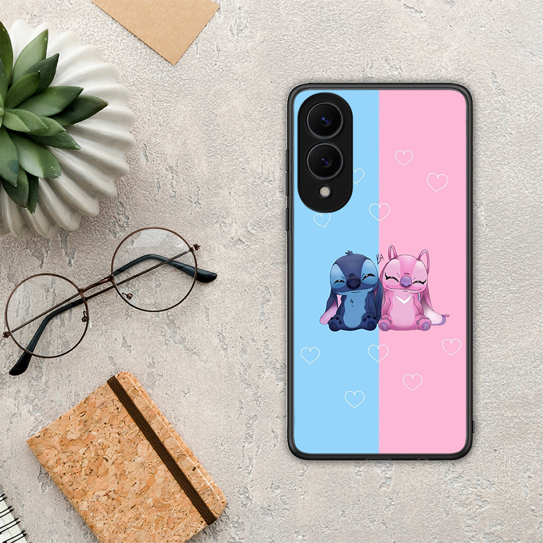 Stitch And Angel - Samsung Galaxy S25 Edge 5G θήκη
