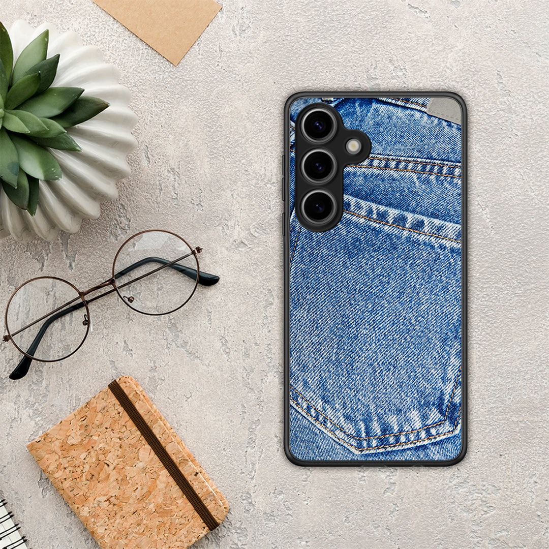 Jeans Pocket - Samsung Galaxy S25 θήκη