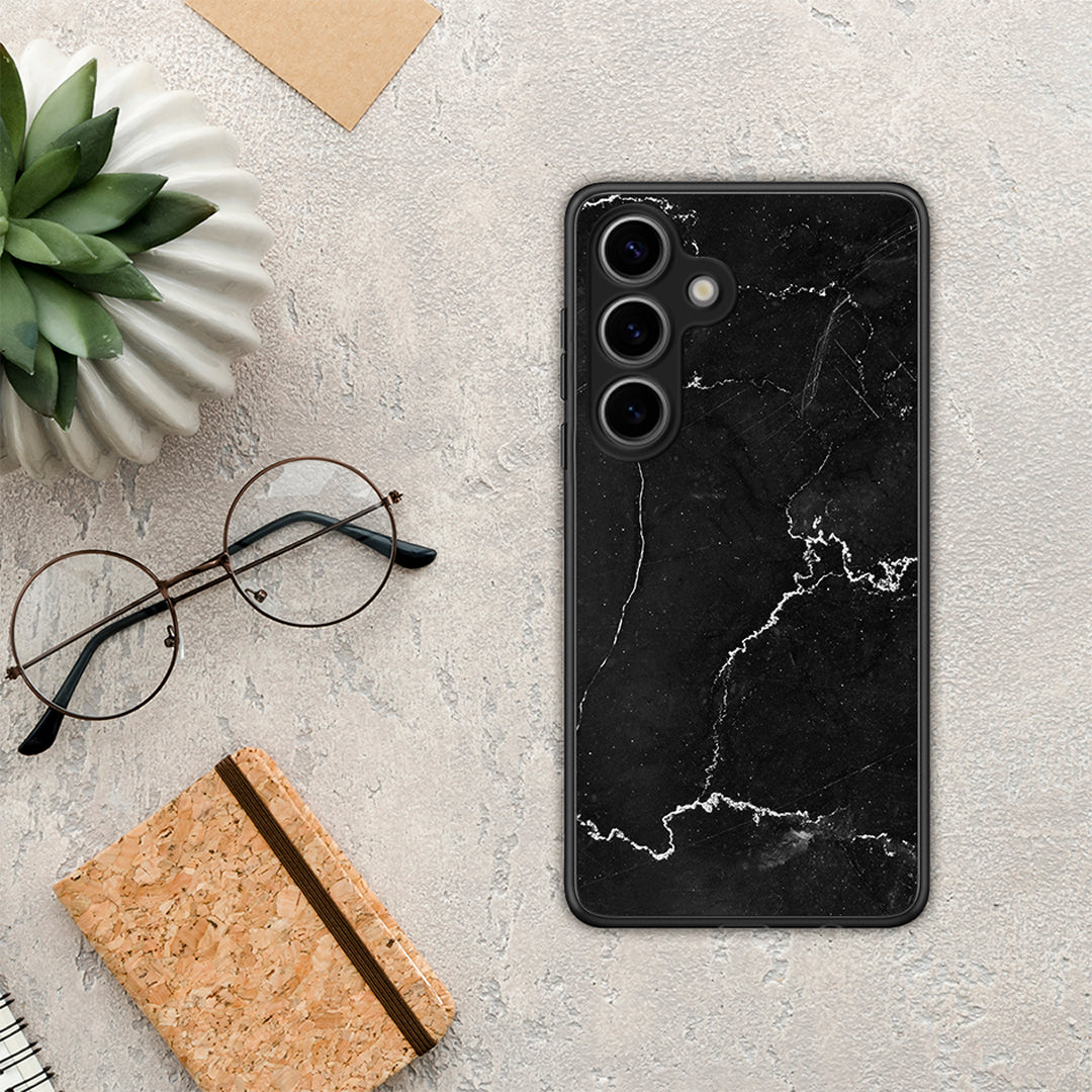 Marble Black - Samsung Galaxy S25 θήκη