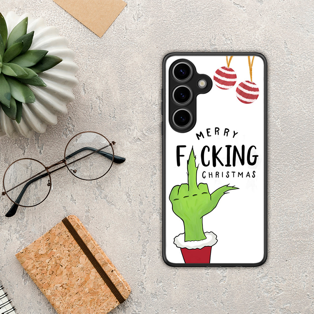 Merry F Xmas - Samsung Galaxy S25 θήκη
