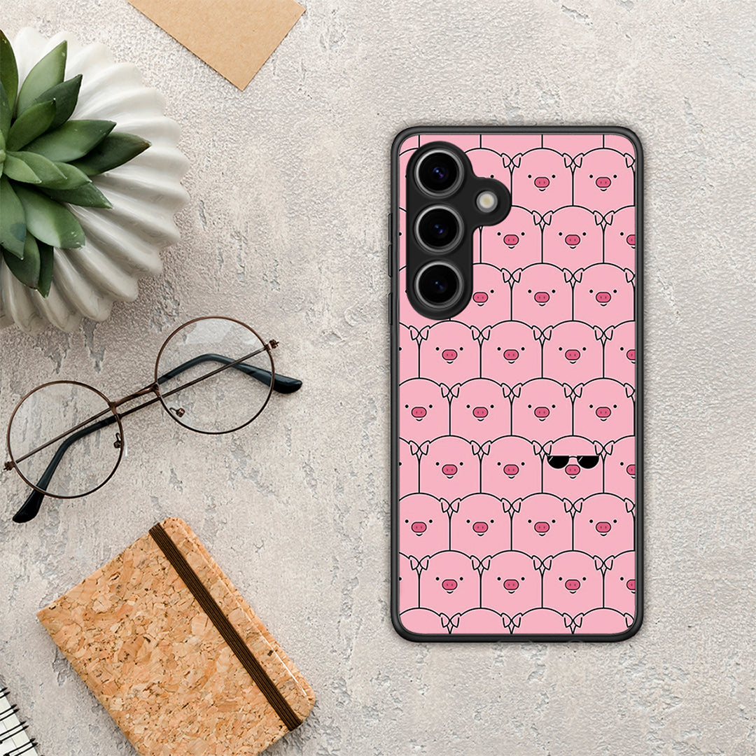 Pig Glasses - Samsung Galaxy S25 θήκη