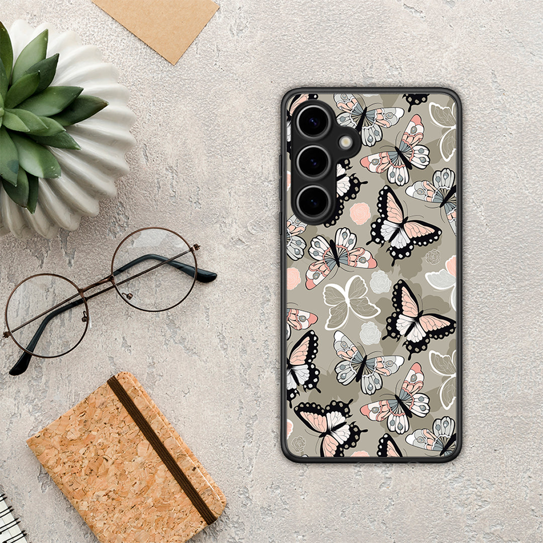 Boho Butterflies - Samsung Galaxy S25 Plus θήκη