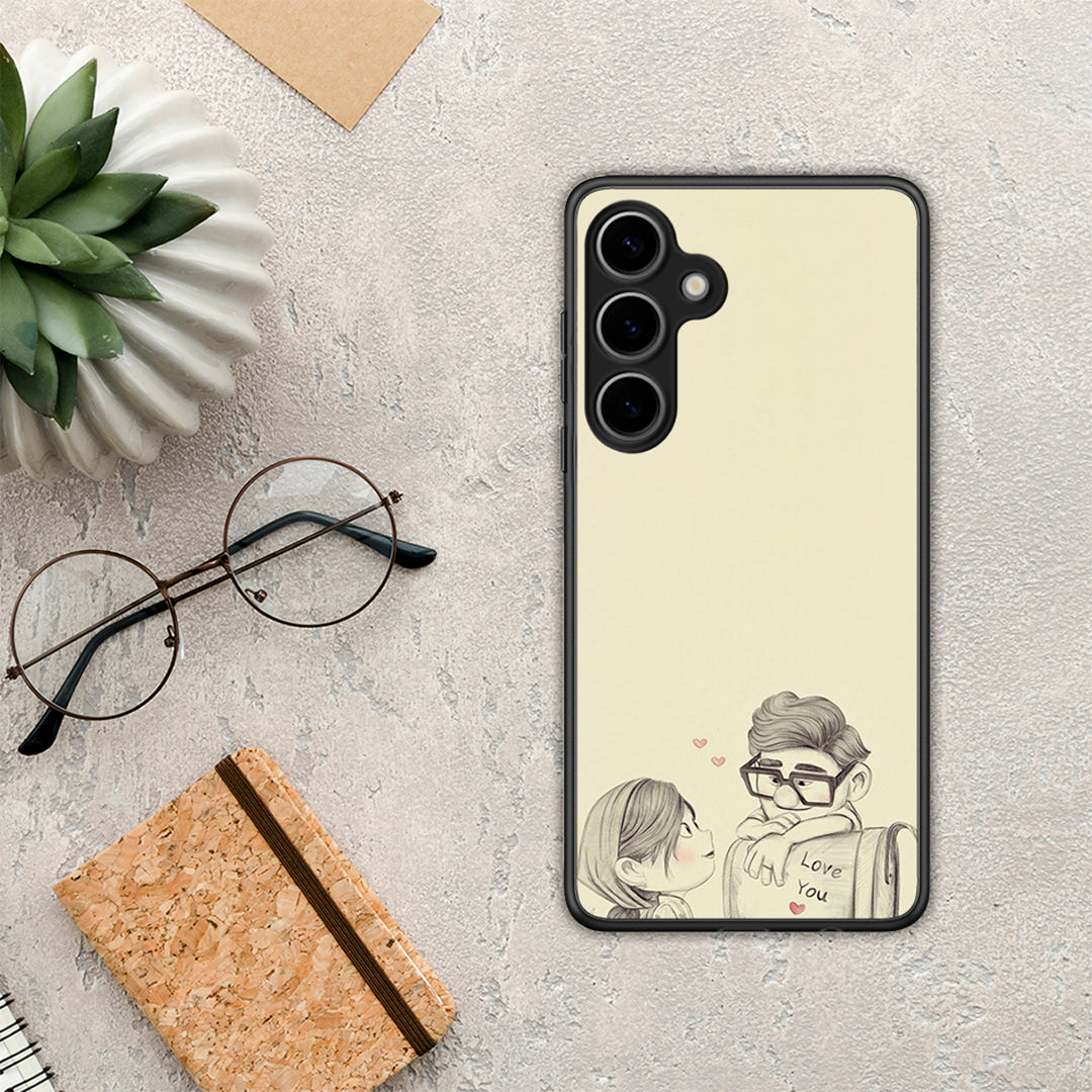 Carl And Ellie - Samsung Galaxy S25 Plus θήκη