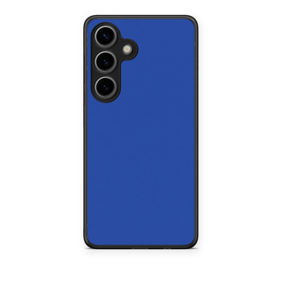 Θήκη Samsung Galaxy S25 Royal Blue από τη Smartfits με σχέδιο στο πίσω μέρος και μαύρο περίβλημα | Samsung Galaxy S25 Royal Blue case with colorful back and black bezels