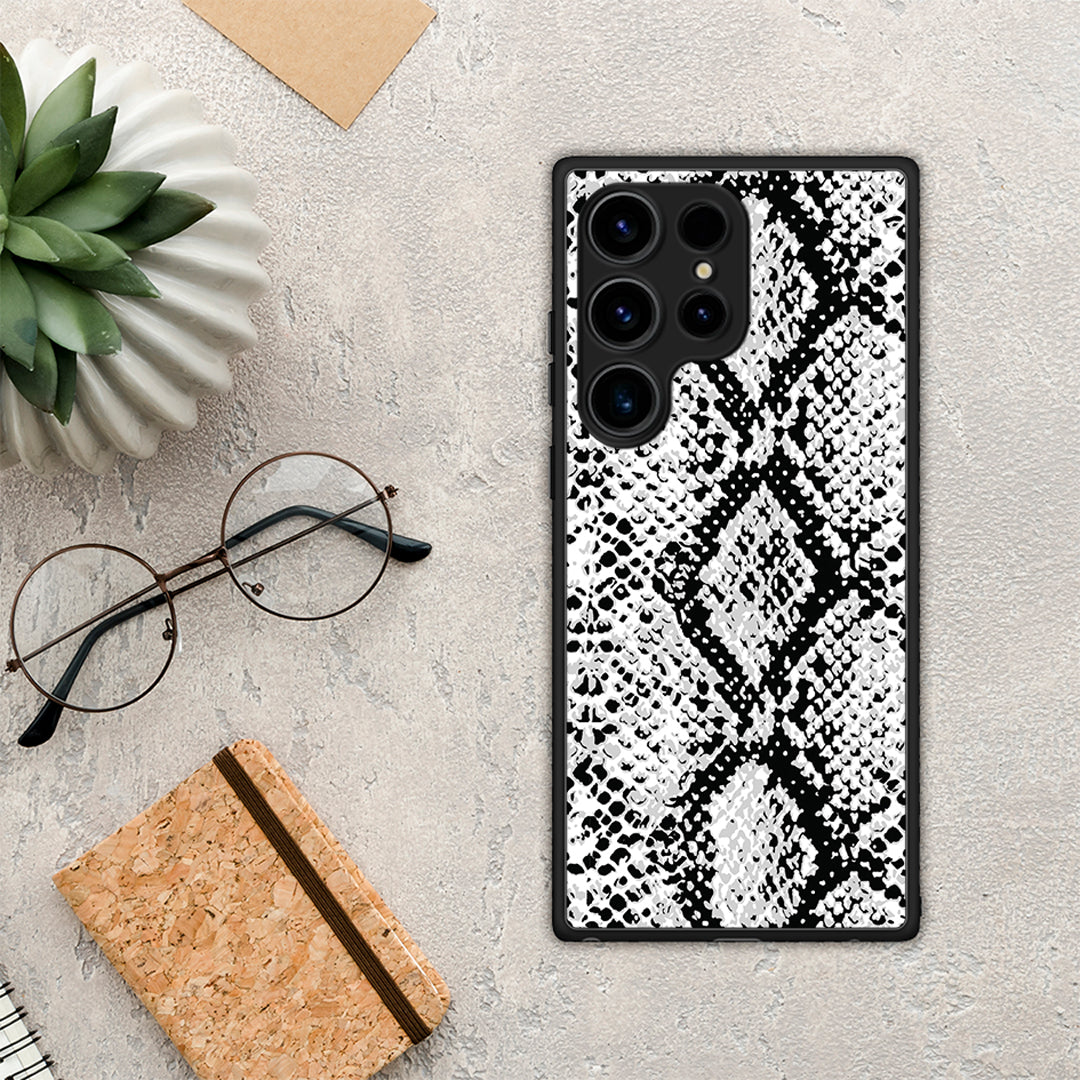 Animal White Snake - Samsung Galaxy S25 Ultra θήκη