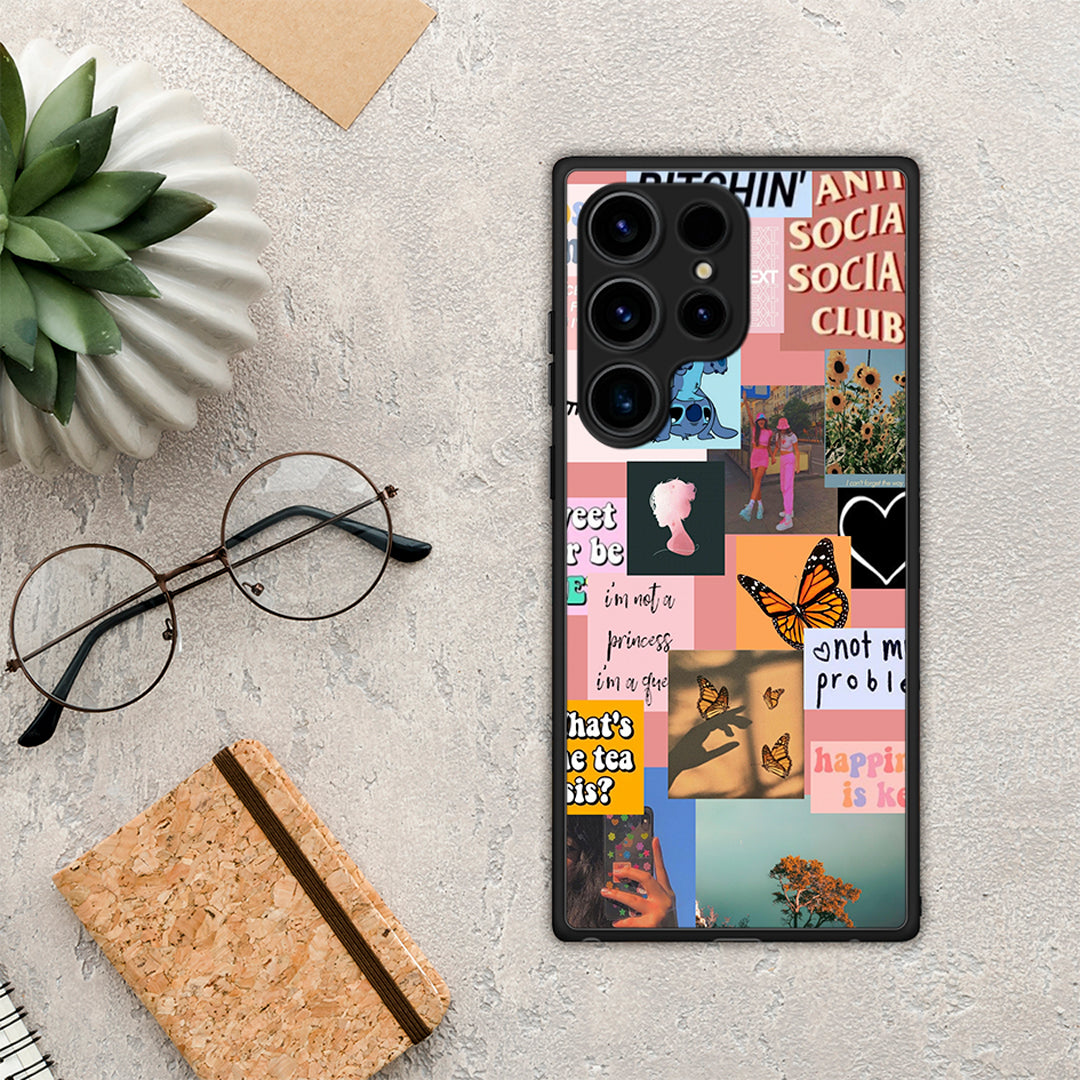 Collage Bitchin - Samsung Galaxy S25 Ultra θήκη