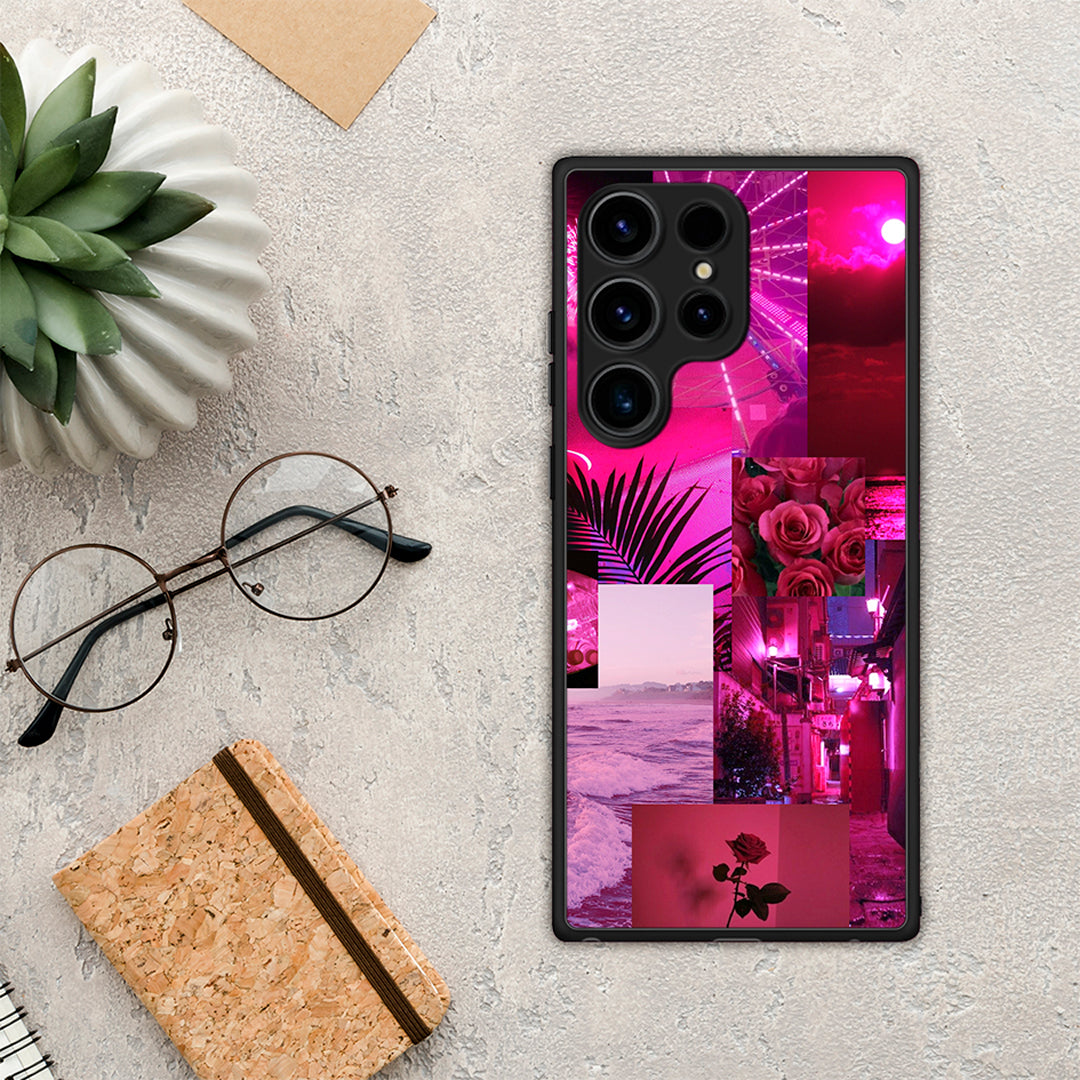 Collage Red Roses - Samsung Galaxy S25 Ultra θήκη