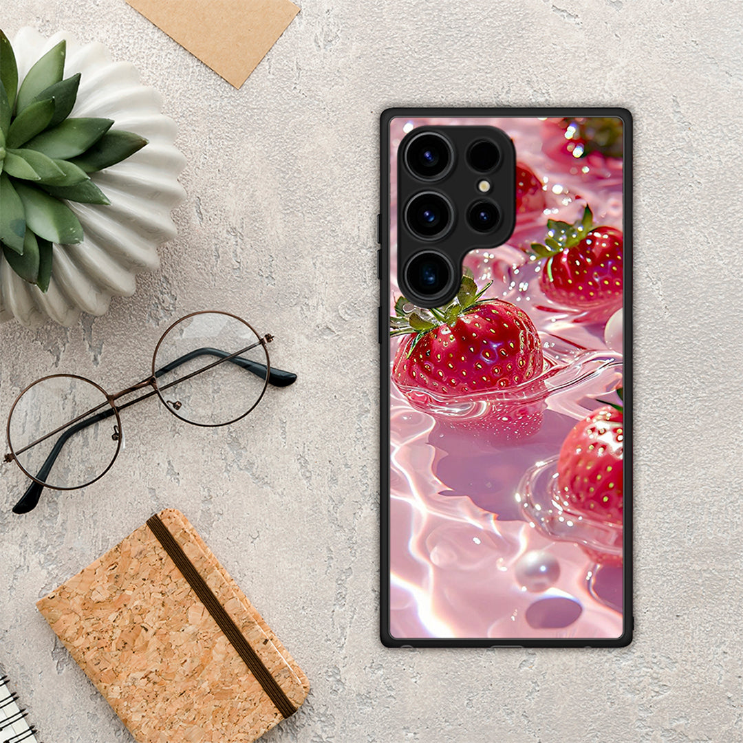 Juicy Strawberries - Samsung Galaxy S25 Ultra θήκη