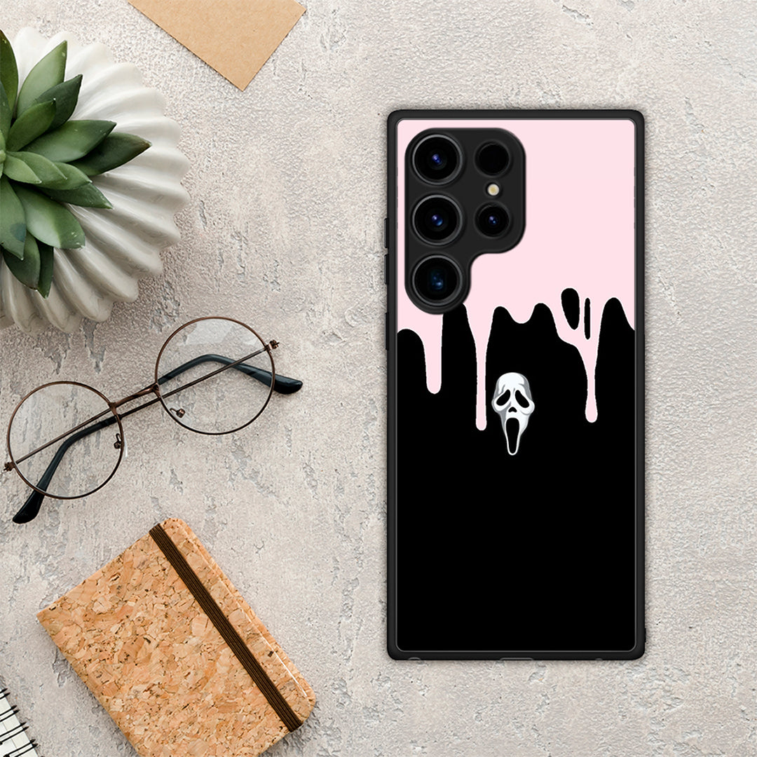Melting Halloween Mask - Samsung Galaxy S25 Ultra θήκη