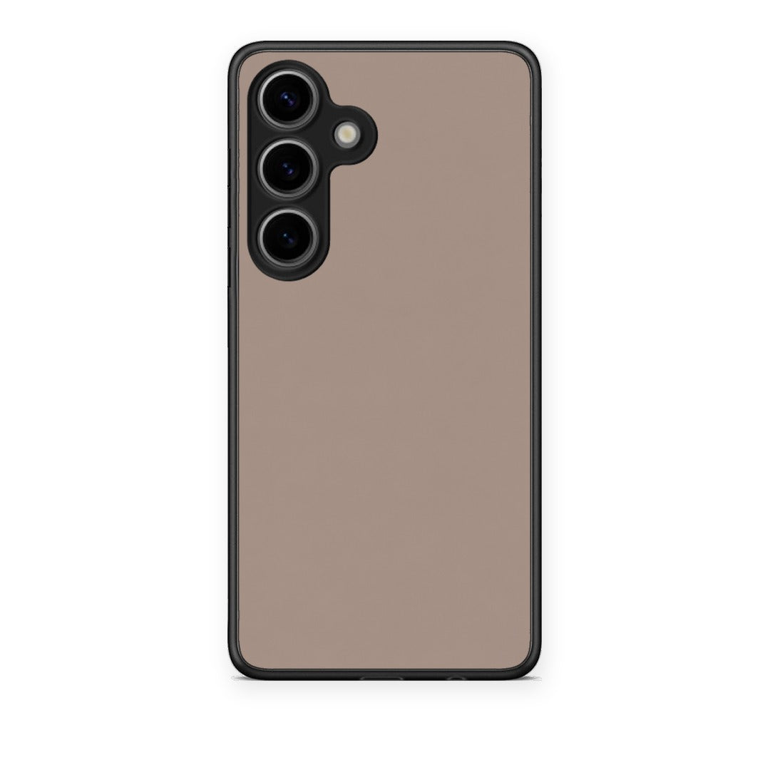Θήκη Samsung Galaxy S25 Warm Taupe από τη Smartfits με σχέδιο στο πίσω μέρος και μαύρο περίβλημα | Samsung Galaxy S25 Warm Taupe case with colorful back and black bezels
