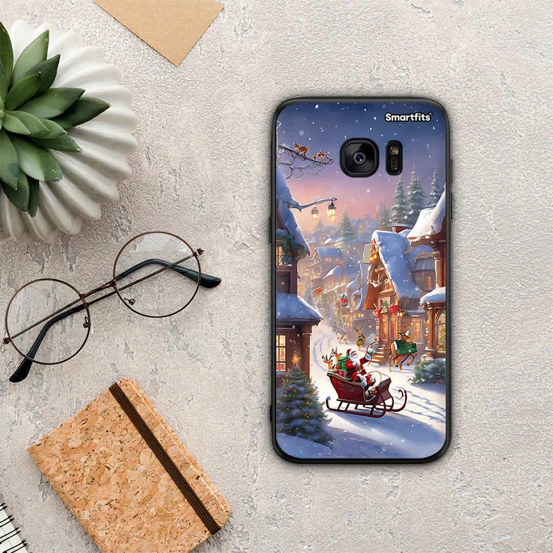 Christmas Snow - Samsung Galaxy S7 θήκη