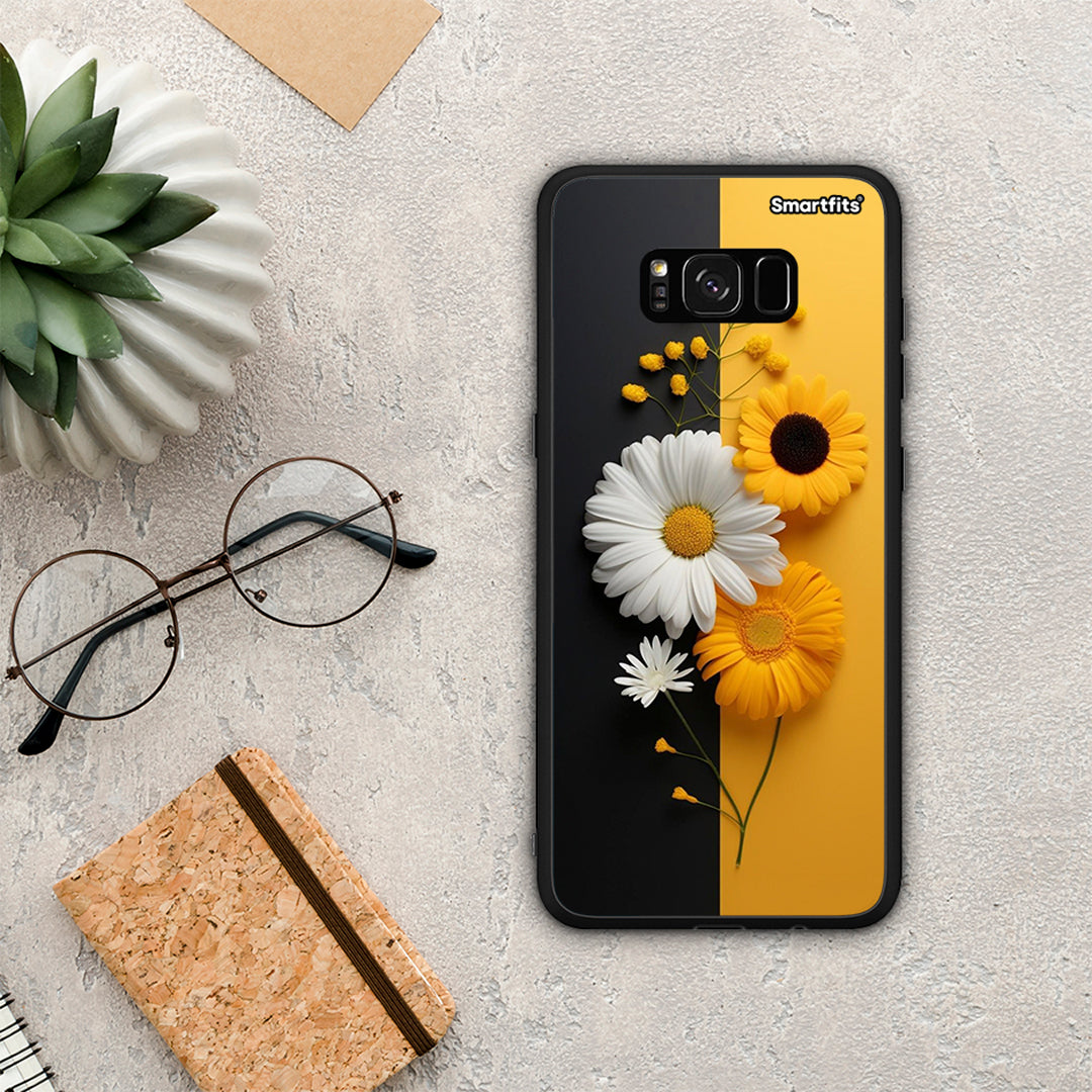 Yellow Daisies - Samsung Galaxy S8+ θήκη