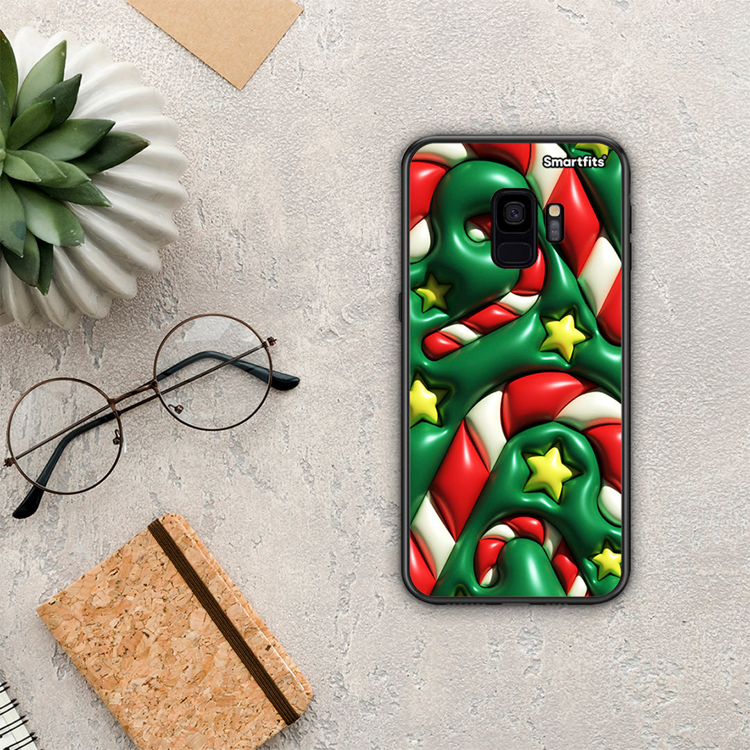 Christmas Bubbles - Samsung Galaxy S9 θήκη