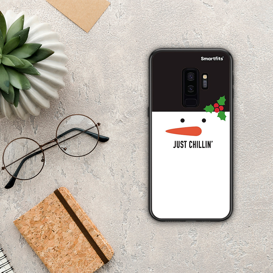 Christmas Chillin - Samsung Galaxy S9+ θήκη
