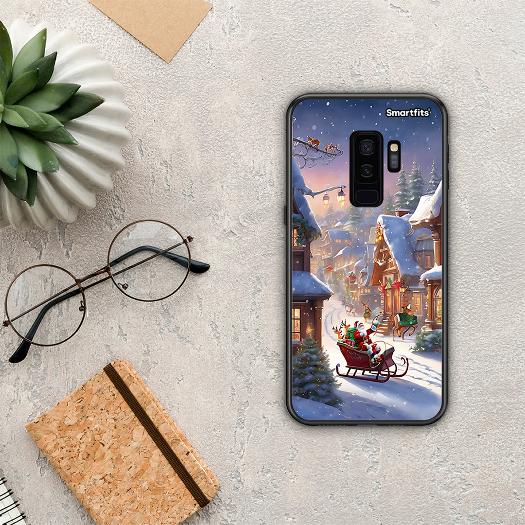 Christmas Snow - Samsung Galaxy S9+ θήκη