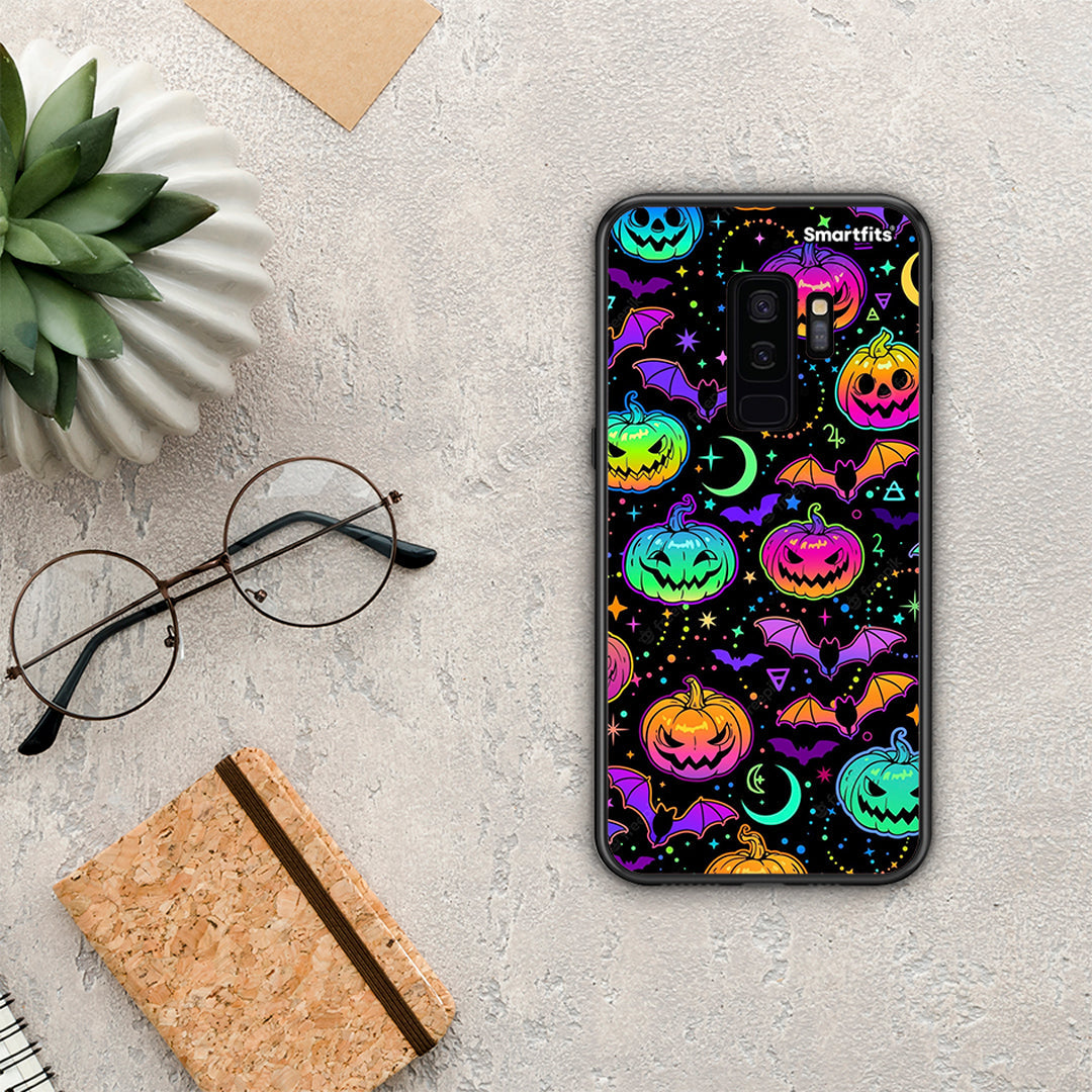 Neon Halloween - Samsung Galaxy S9+ θήκη