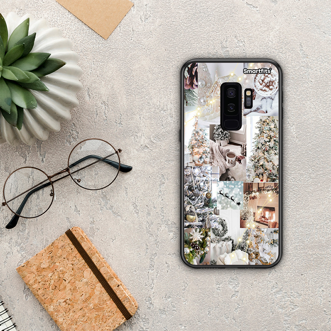 White Christmas - Samsung Galaxy S9+ θήκη