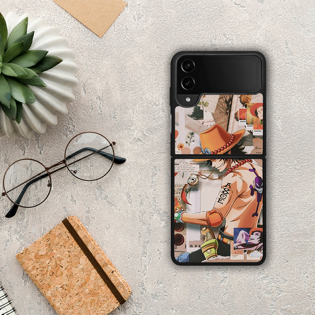 Anime Collage - Samsung Galaxy Z Flip4 θήκη