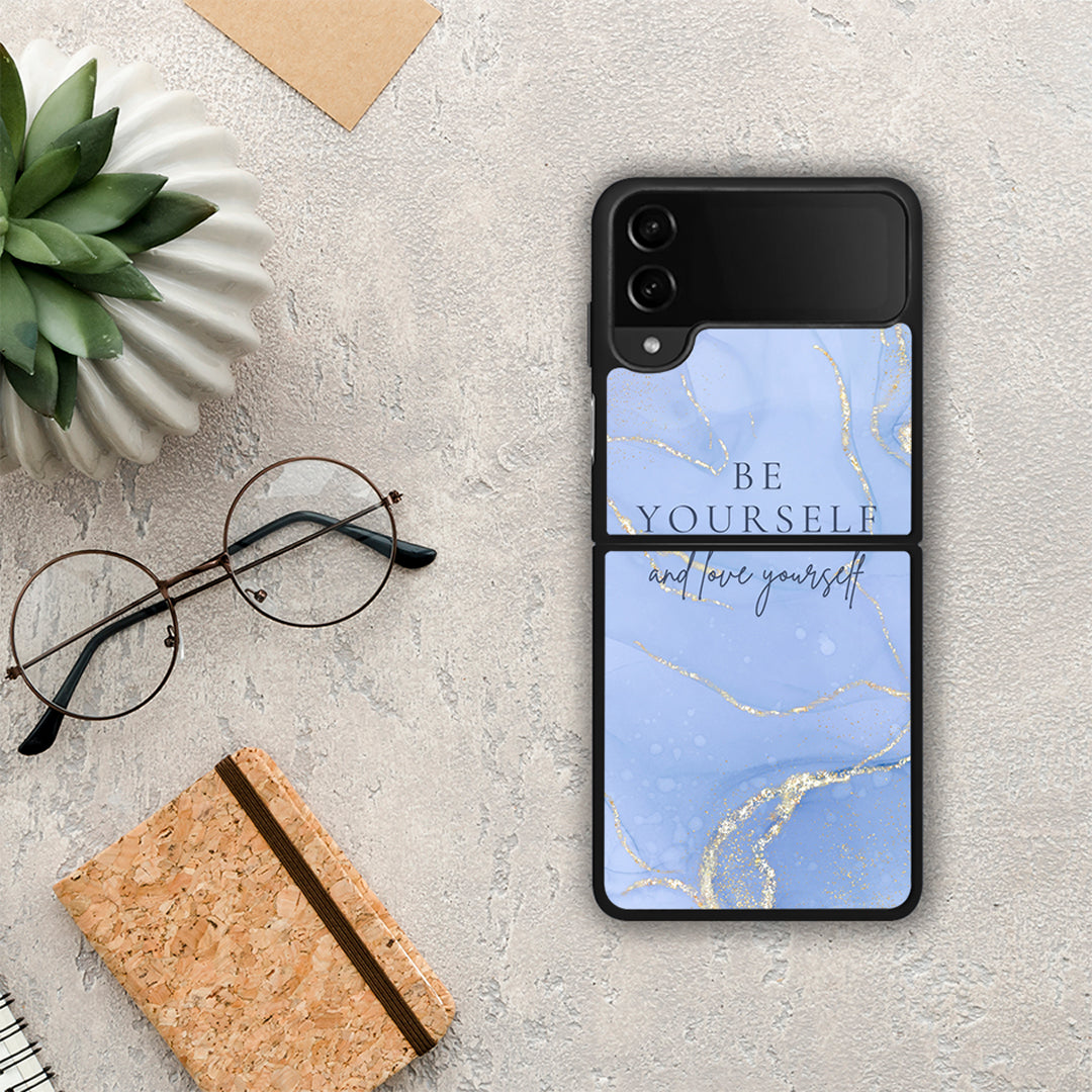 Be Yourself - Samsung Galaxy Z Flip4 θήκη