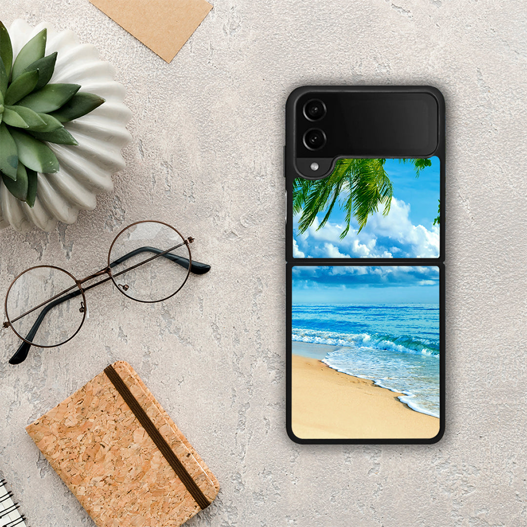 Beautiful Beach - Samsung Galaxy Z Flip4 θήκη