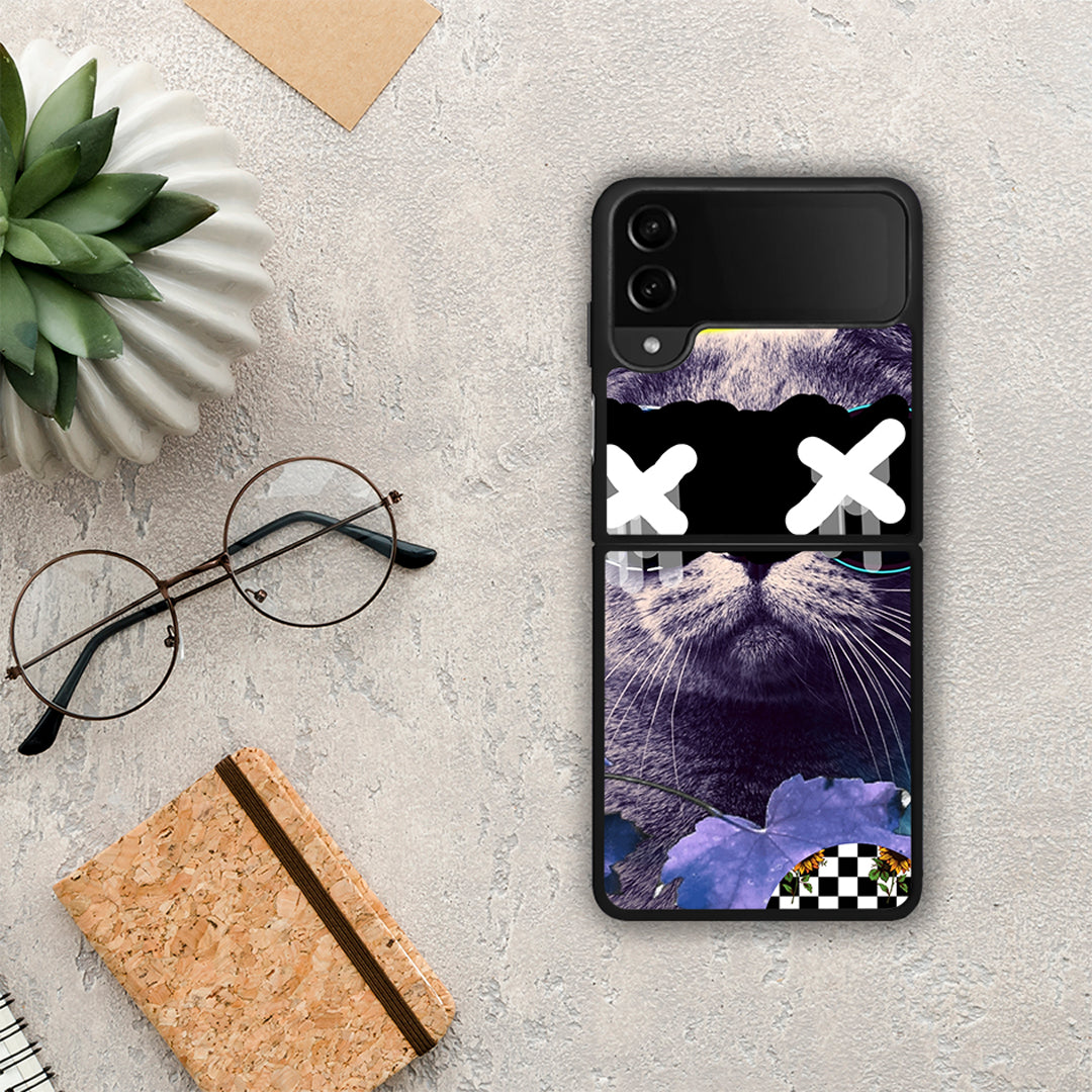 Cat Collage - Samsung Galaxy Z Flip4 θήκη