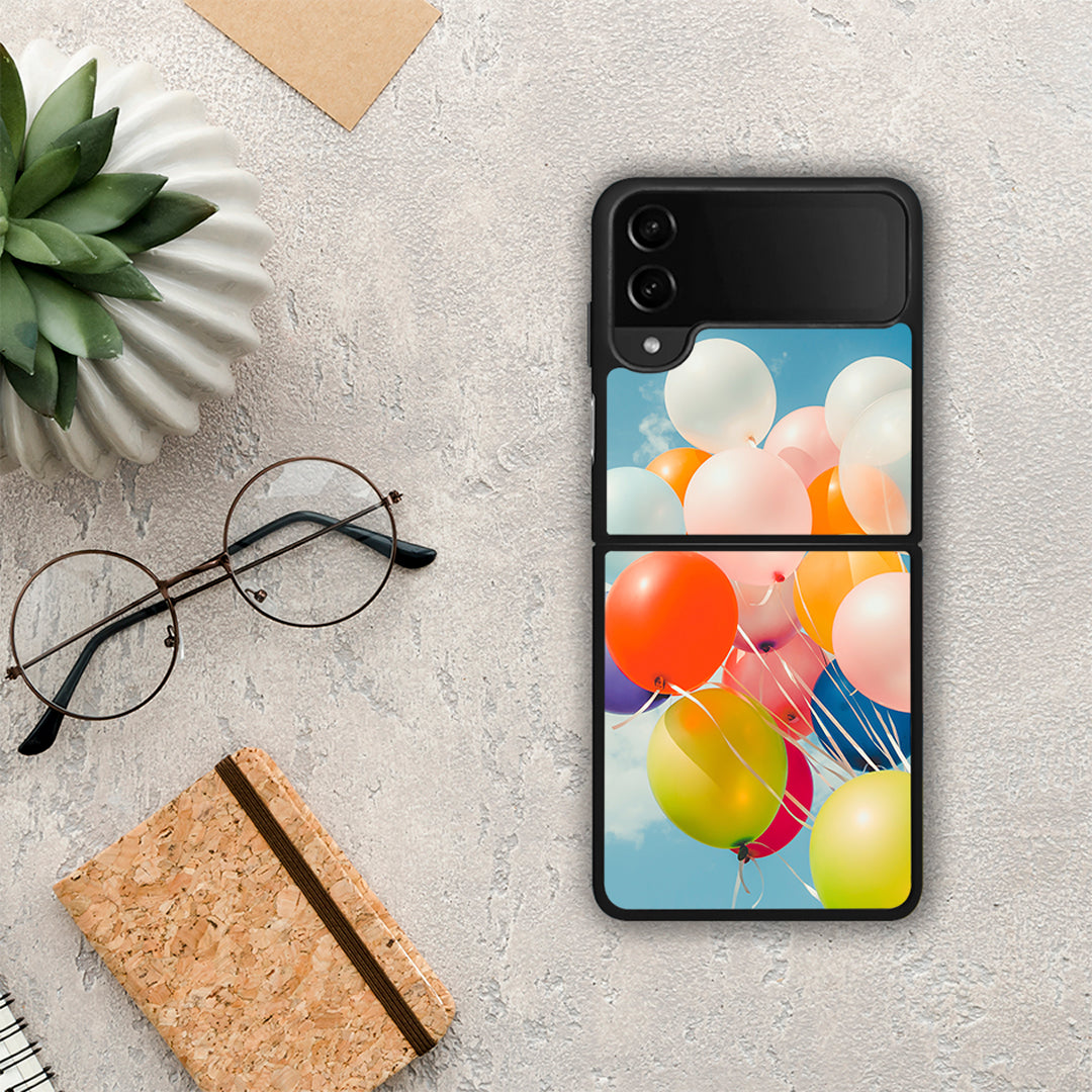 Colorful Balloons - Samsung Galaxy Z Flip4 θήκη