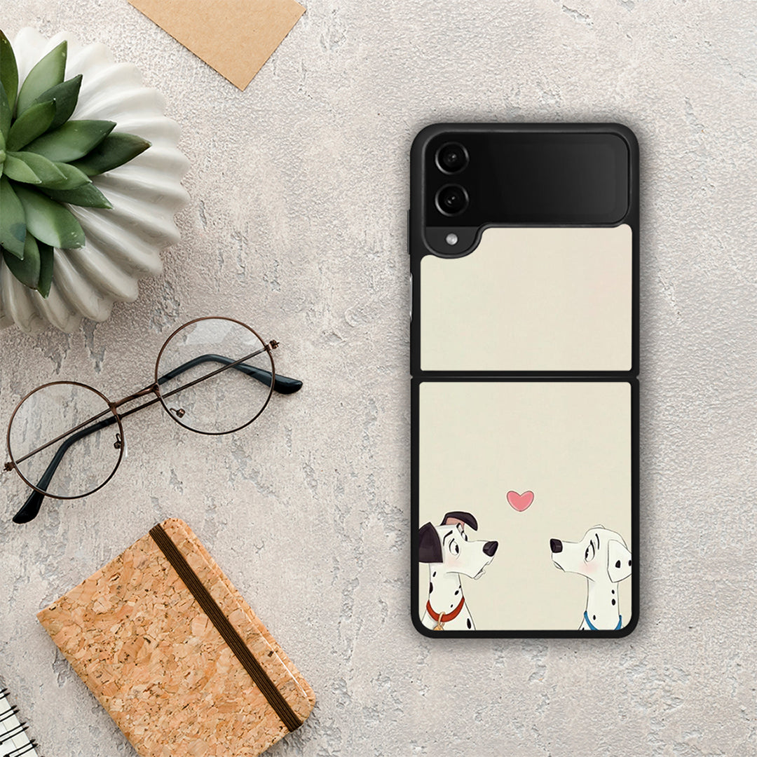 Dalmatians Love - Samsung Galaxy Z Flip4 θήκη