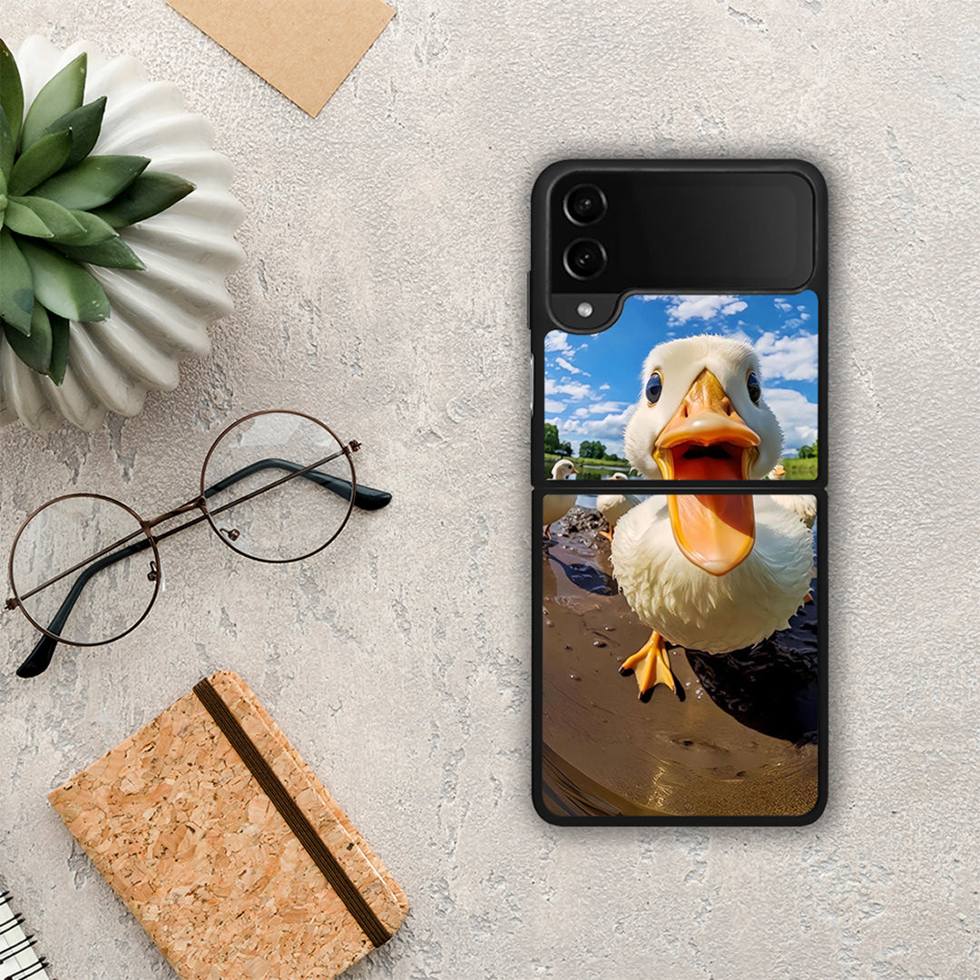 Duck Face - Samsung Galaxy Z Flip4 θήκη