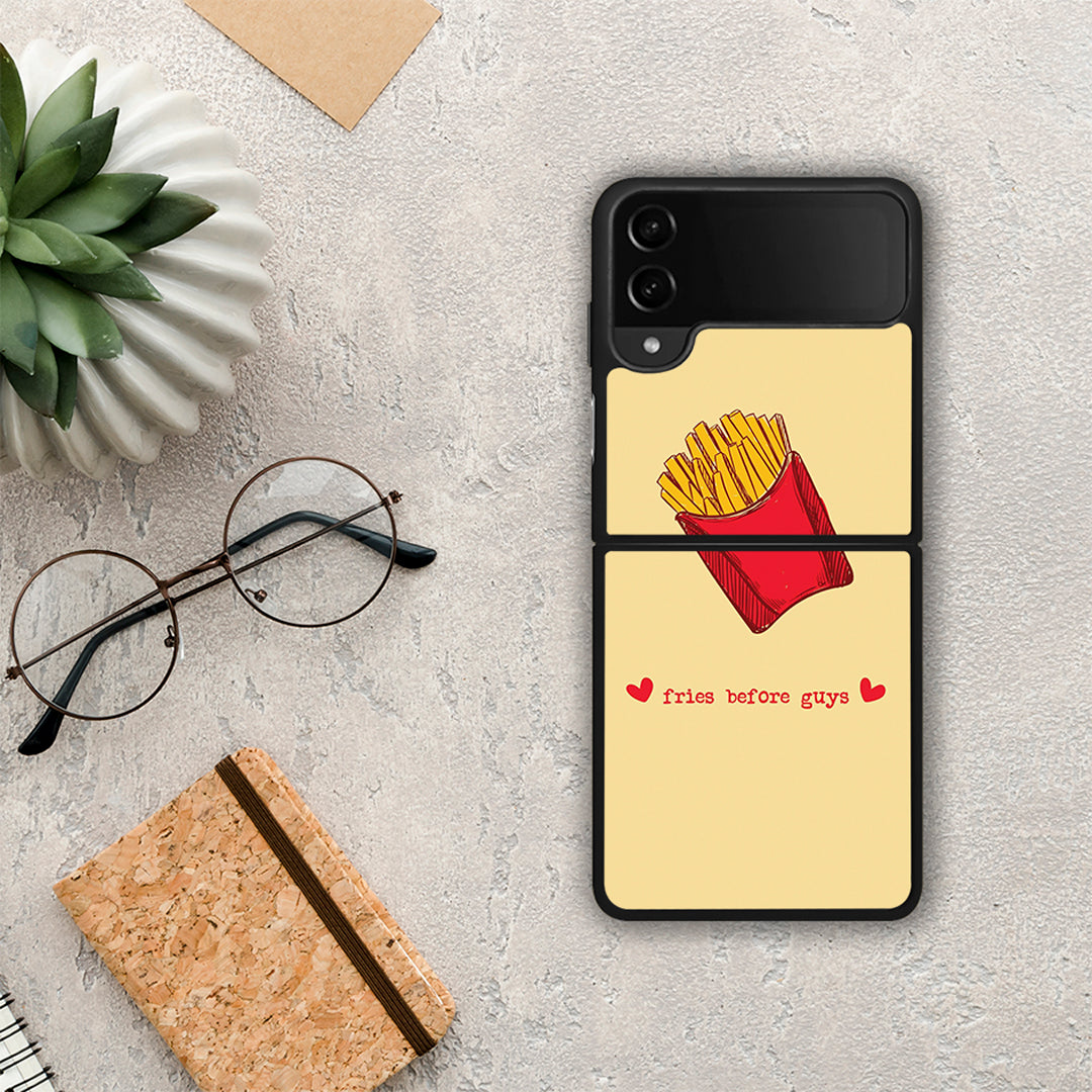 Fries Before Guys - Samsung Galaxy Z Flip4 θήκη