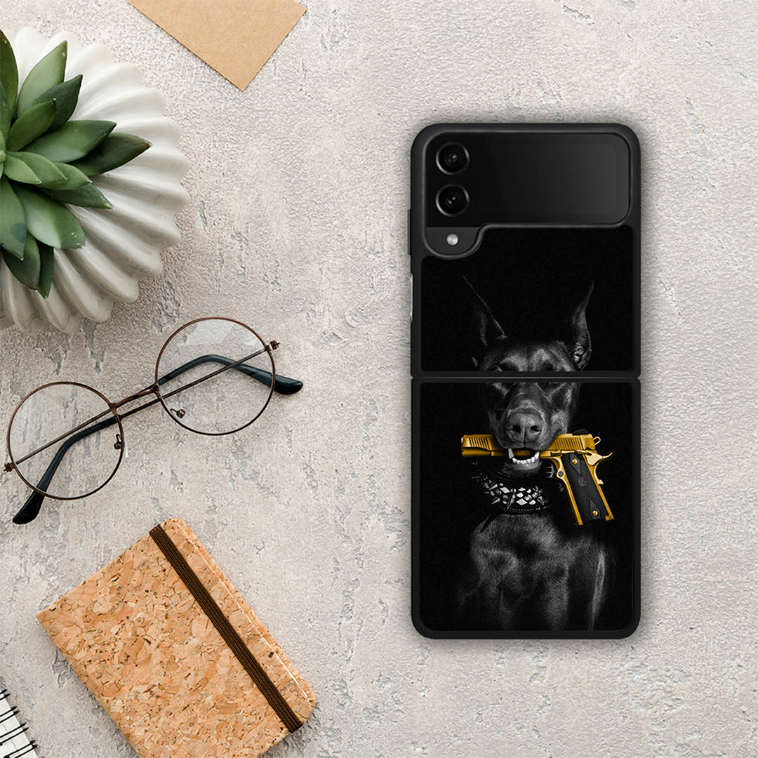 Golden Gun - Samsung Galaxy Z Flip4 θήκη