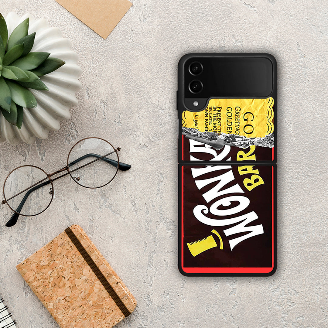 Golden Ticket - Samsung Galaxy Z Flip4 θήκη
