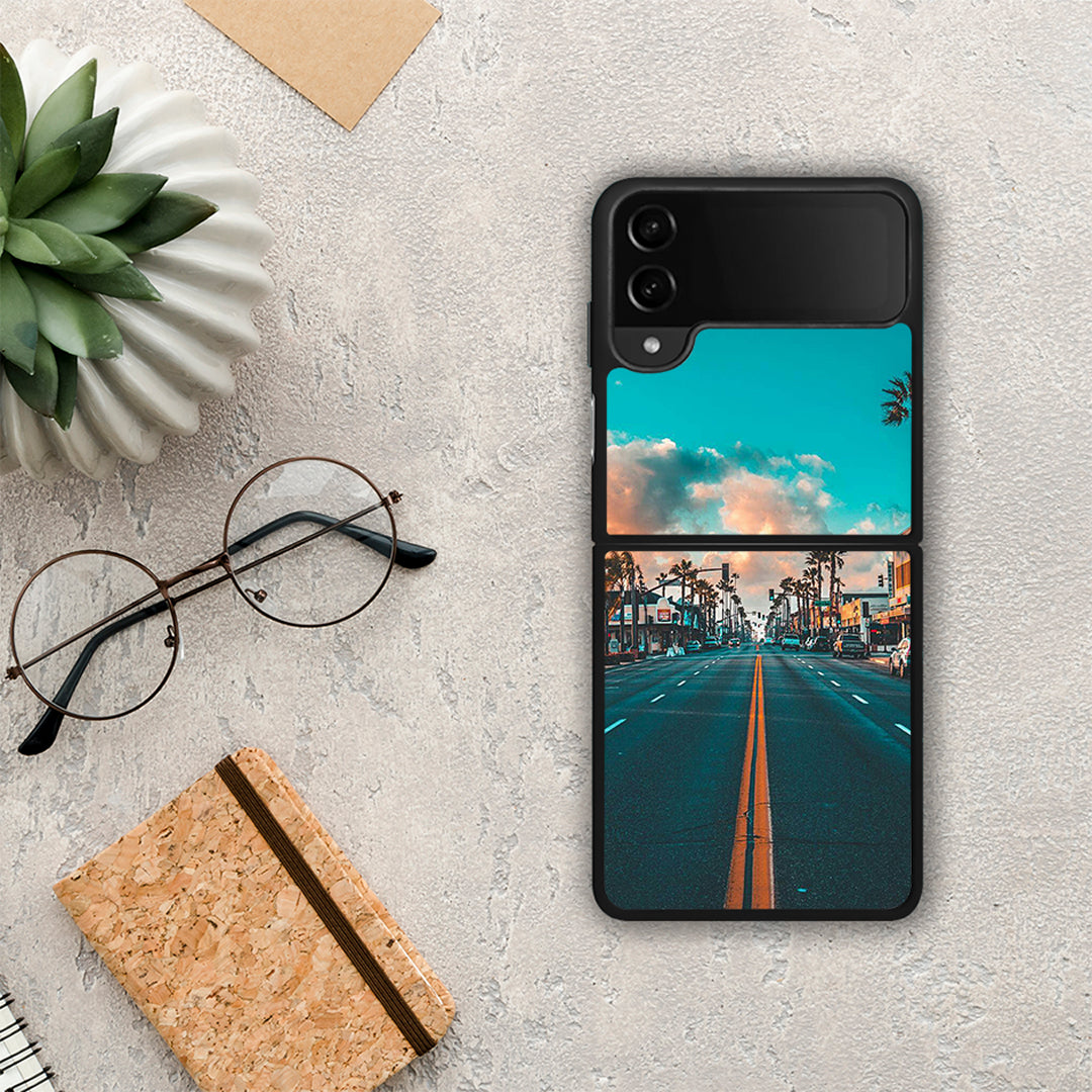Landscape City - Samsung Galaxy Z Flip4 θήκη