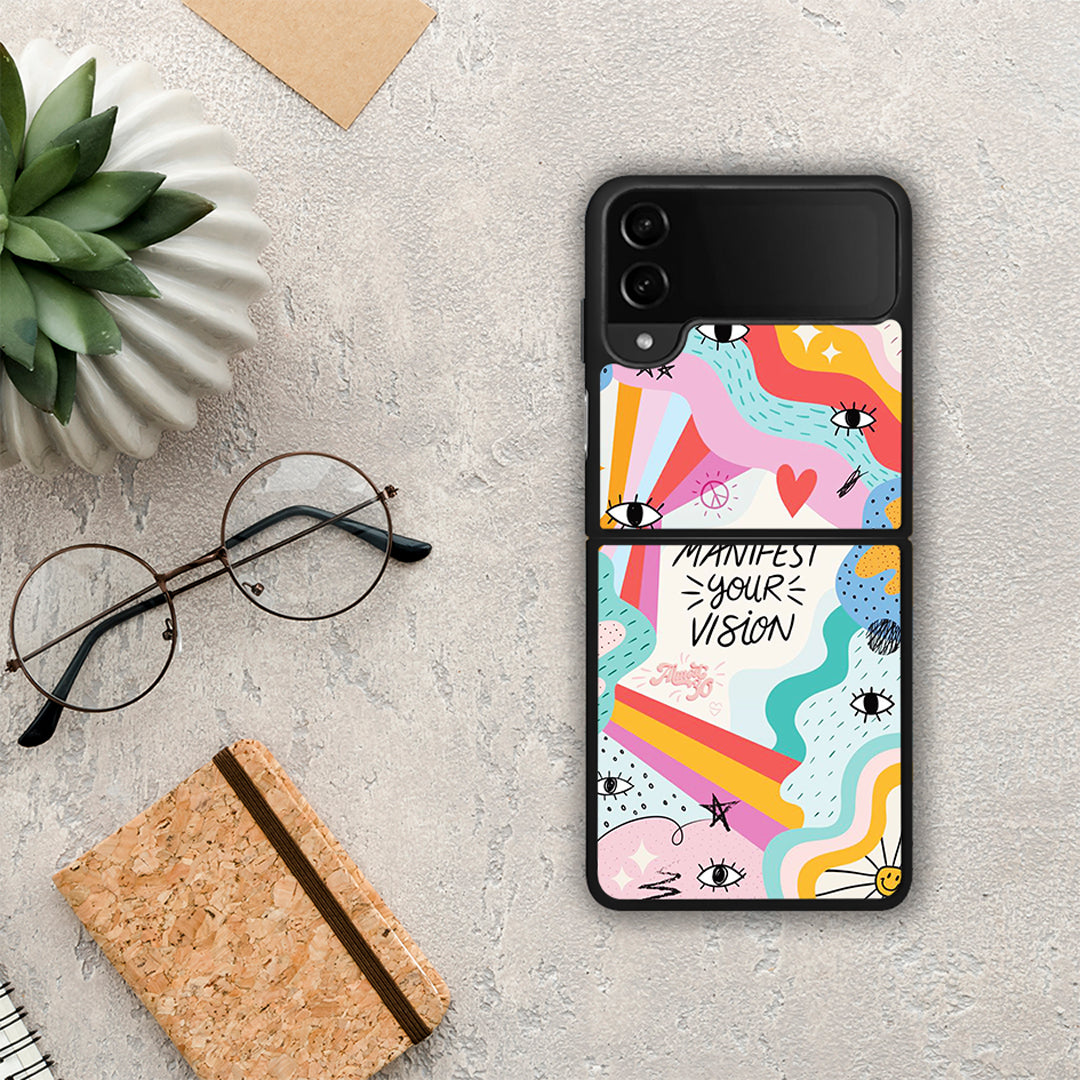 Manifest Your Vision - Samsung Galaxy Z Flip4 θήκη