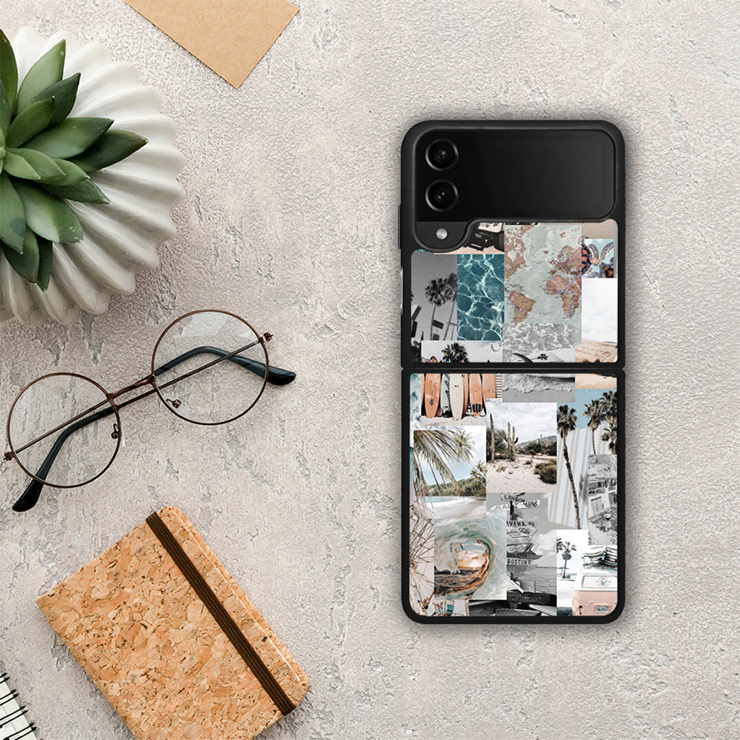 Retro Beach Life - Samsung Galaxy Z Flip4 θήκη