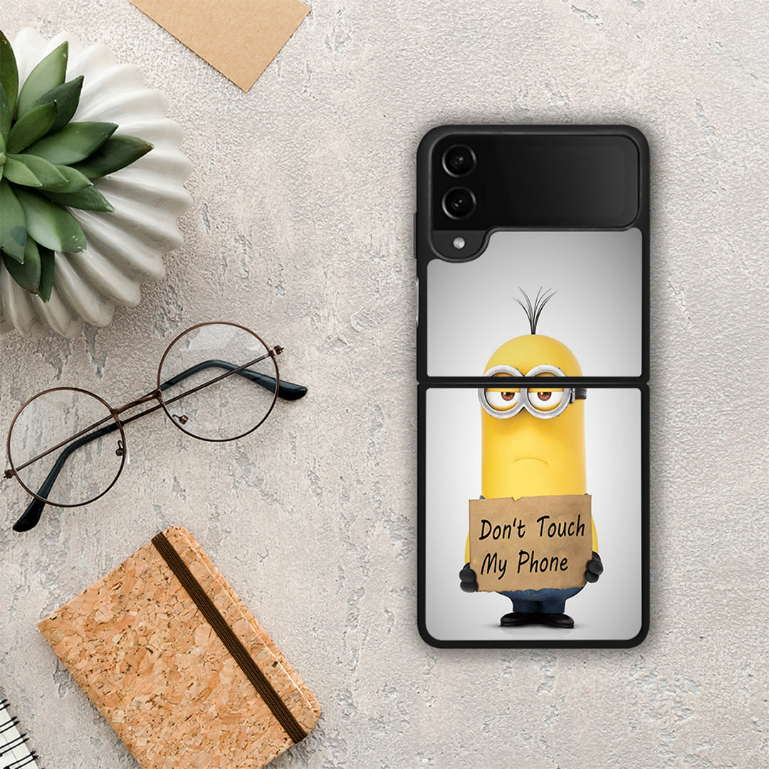 Text Minion - Samsung Galaxy Z Flip4 θήκη