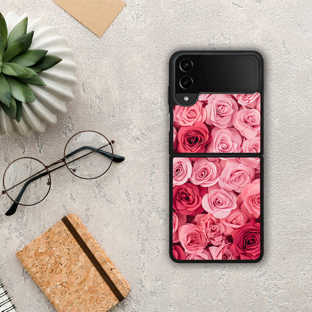Valentine RoseGarden - Samsung Galaxy Z Flip4 θήκη