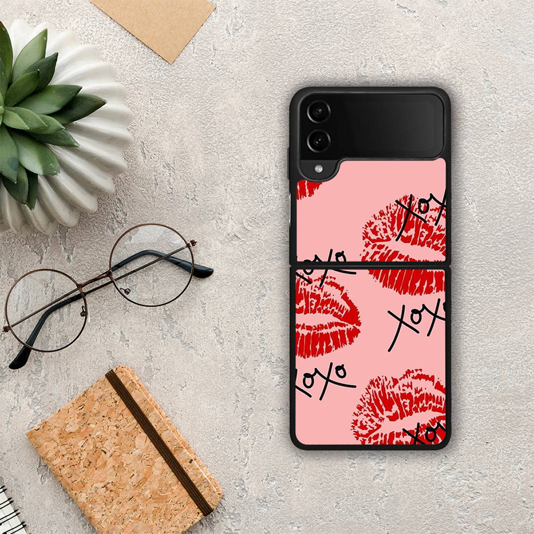 XOXO Lips - Samsung Galaxy Z Flip4 θήκη