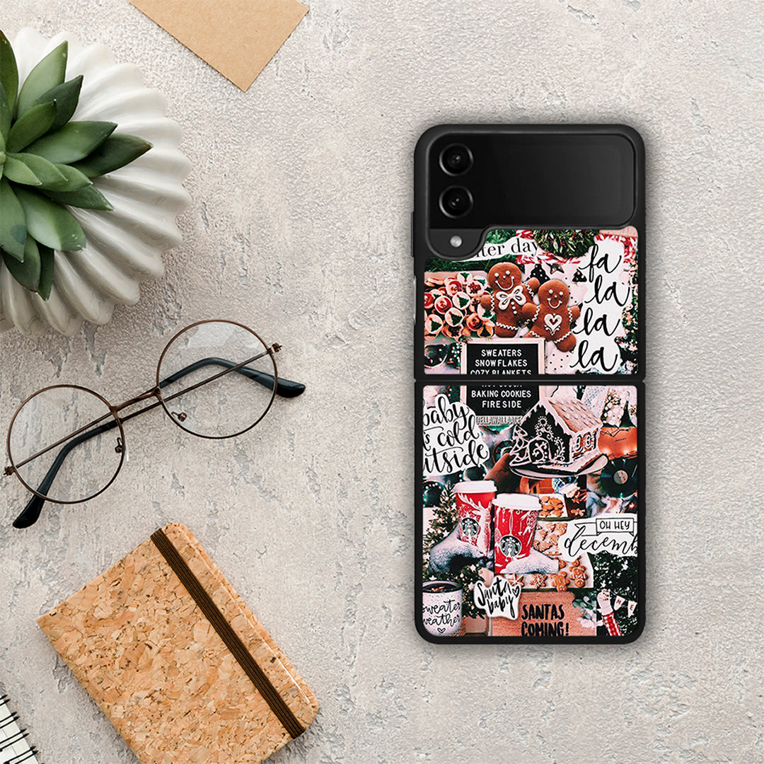 Xmas Habbits - Samsung Galaxy Z Flip4 θήκη