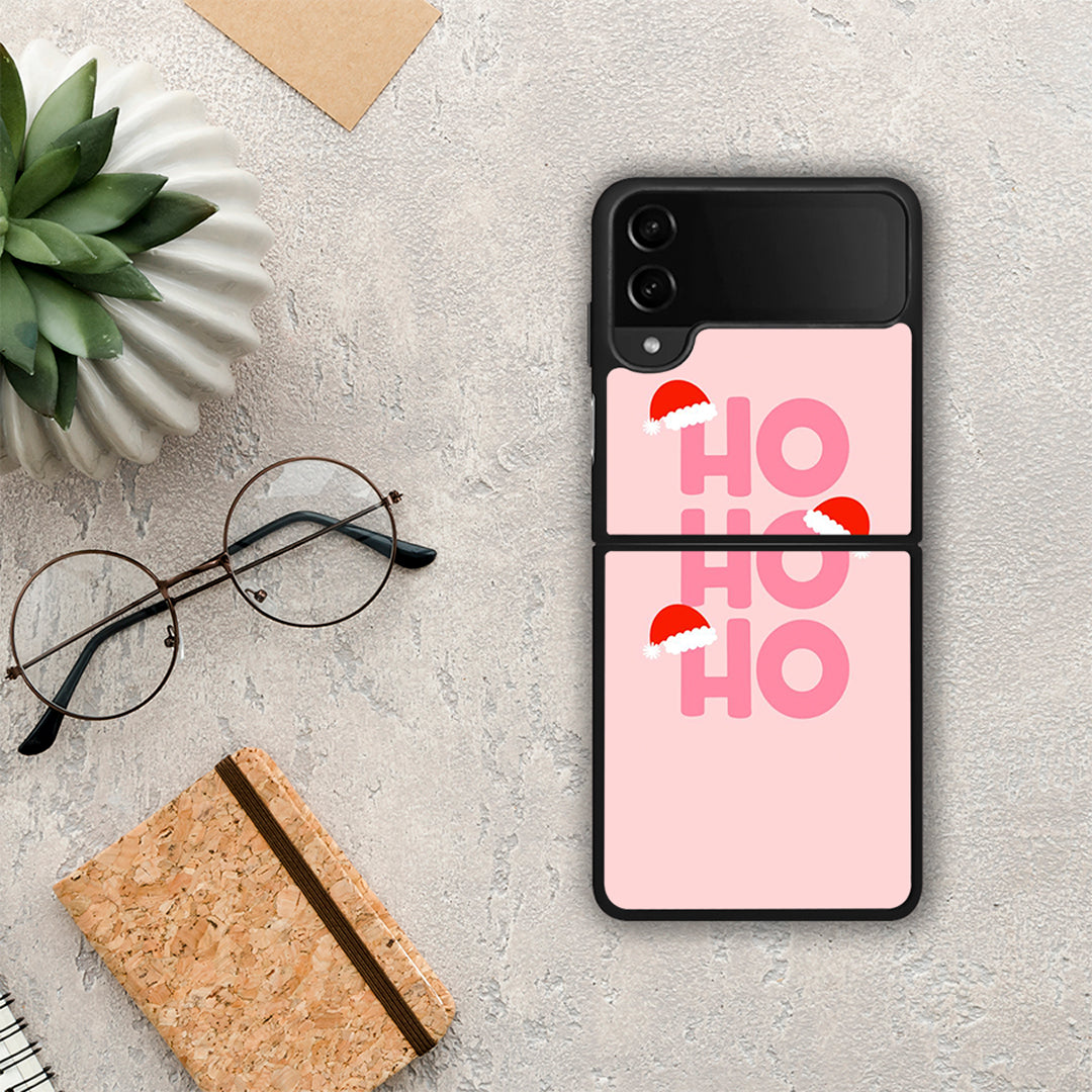 Xmas Ho Ho Ho - Samsung Galaxy Z Flip4 θήκη